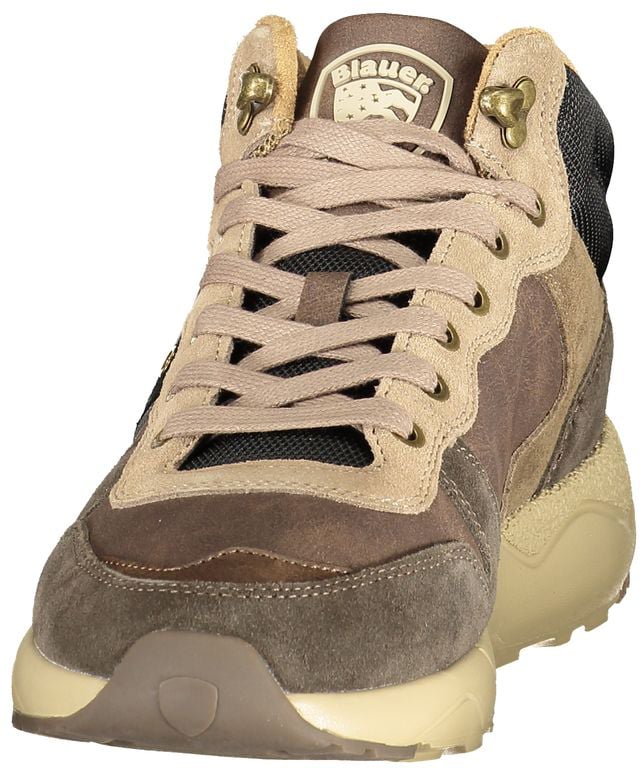 Blauer Brown Polyester Athletic Sneakers