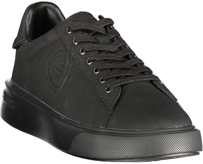 Blauer Black Polyester Athletic Sneakers