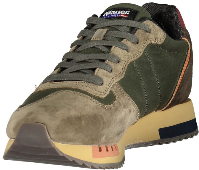 Blauer Green Polyurethane Men's Sneaker