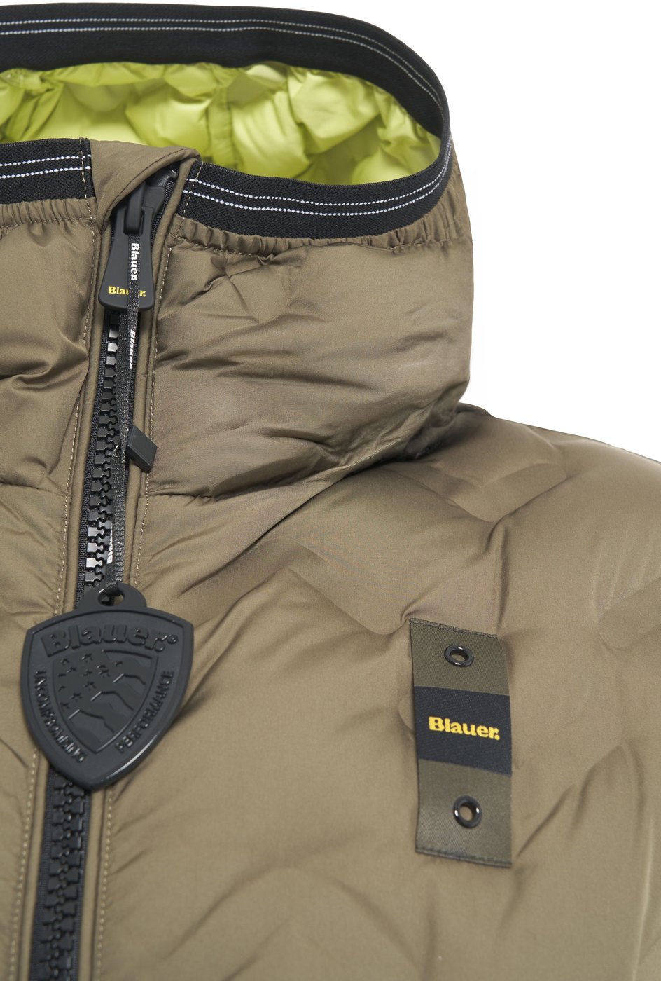 Hooded quilted jacket
