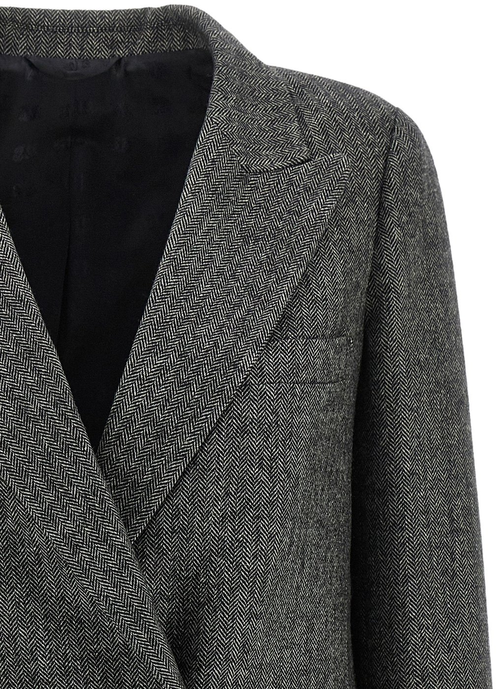 Blazé Milano Gray Virgin Wool Blazer