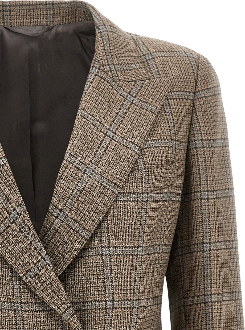 Blazé Milano Beige Virgin Wool Blazer