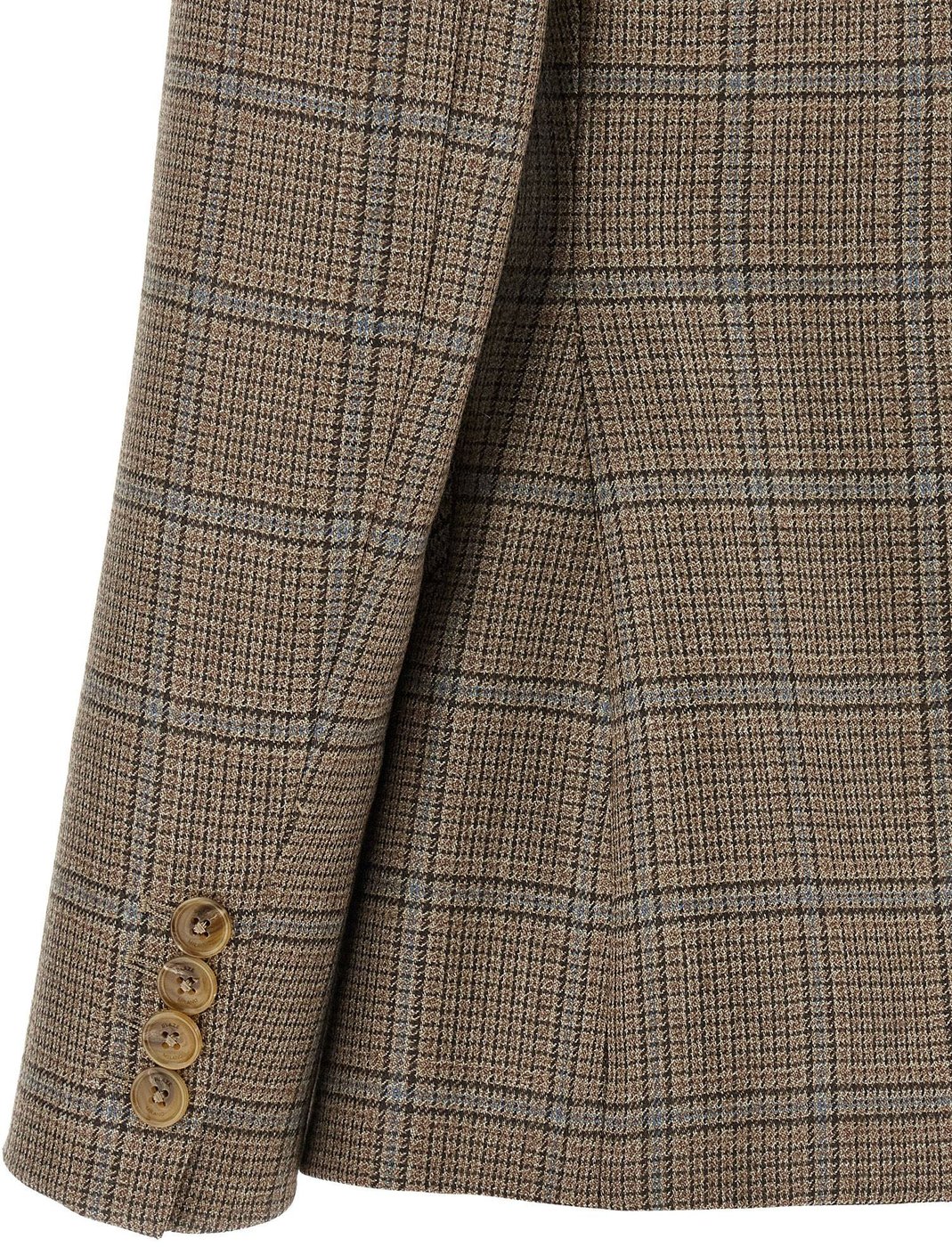 Blazé Milano Beige Virgin Wool Blazer