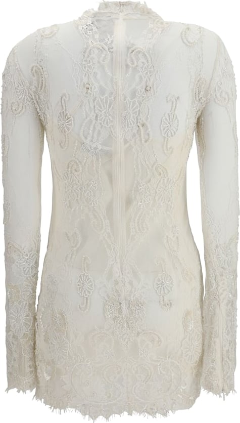 Blumarine White Polyamide Casual Dress