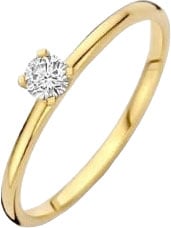 Blush Ring LG1027Y/54 14k Geelgoud met 0,15crt G VS 1 Lab Grown Diamant Maat 54