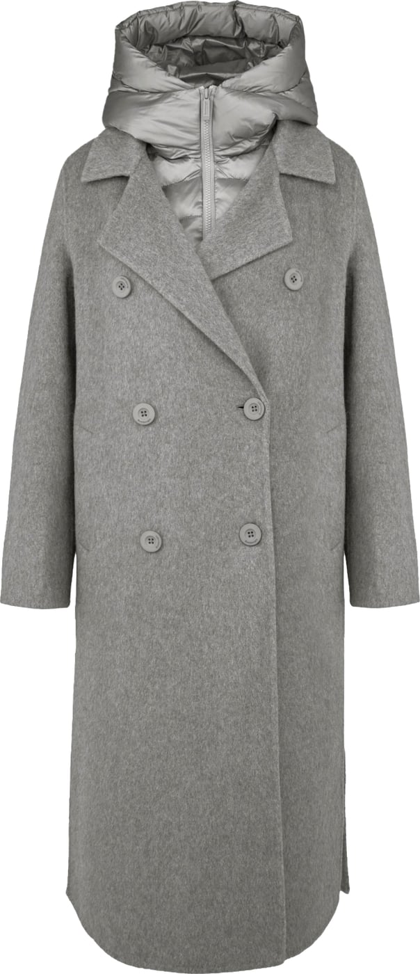Bomboogie Copenaghen Long Coat + Detachable Padded Front Jackets Grijs Cw9147_wla6