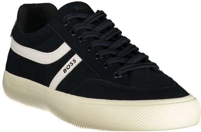 Hugo Boss Blue Polyurethane Men's Sneaker