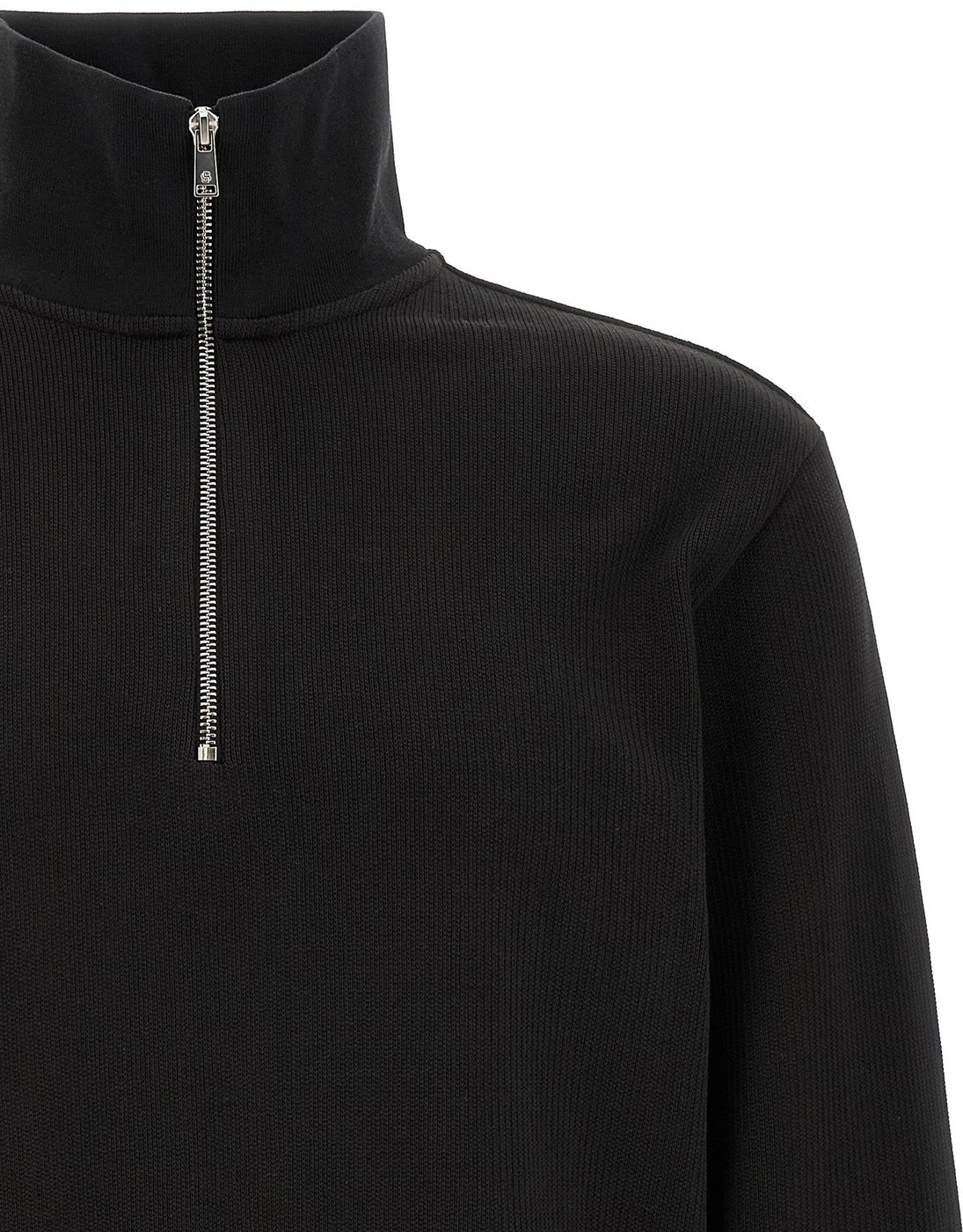 Hugo Boss Black Cotton Sweatshirt