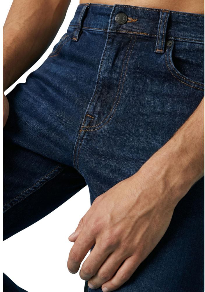 Hugo Boss Blue Cotton Skinny Jeans