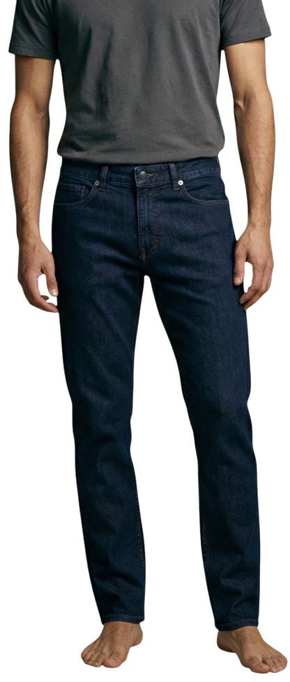 Hugo Boss Blue Cotton Skinny Jeans