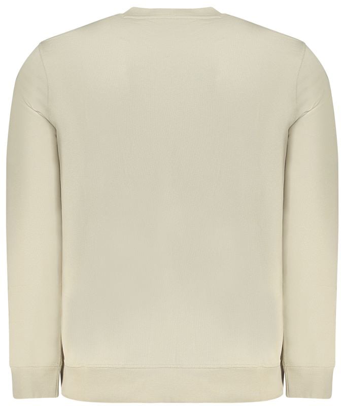 Hugo Boss Beige Cotton Men Sweatshirt