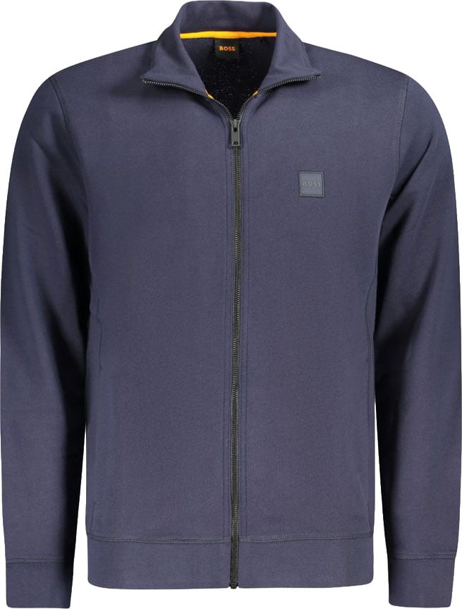 Hugo Boss Blue Cotton Men's Sweatshirt