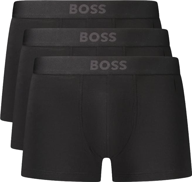 Hugo Boss Black Cotton Mens Boxer