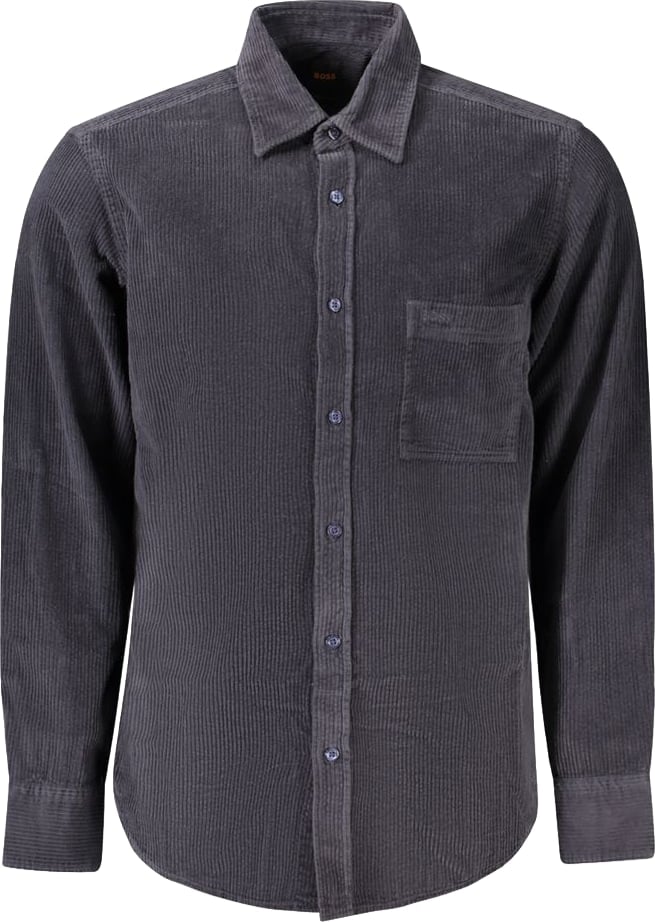 Hugo Boss Blue Cotton Men's Shirt