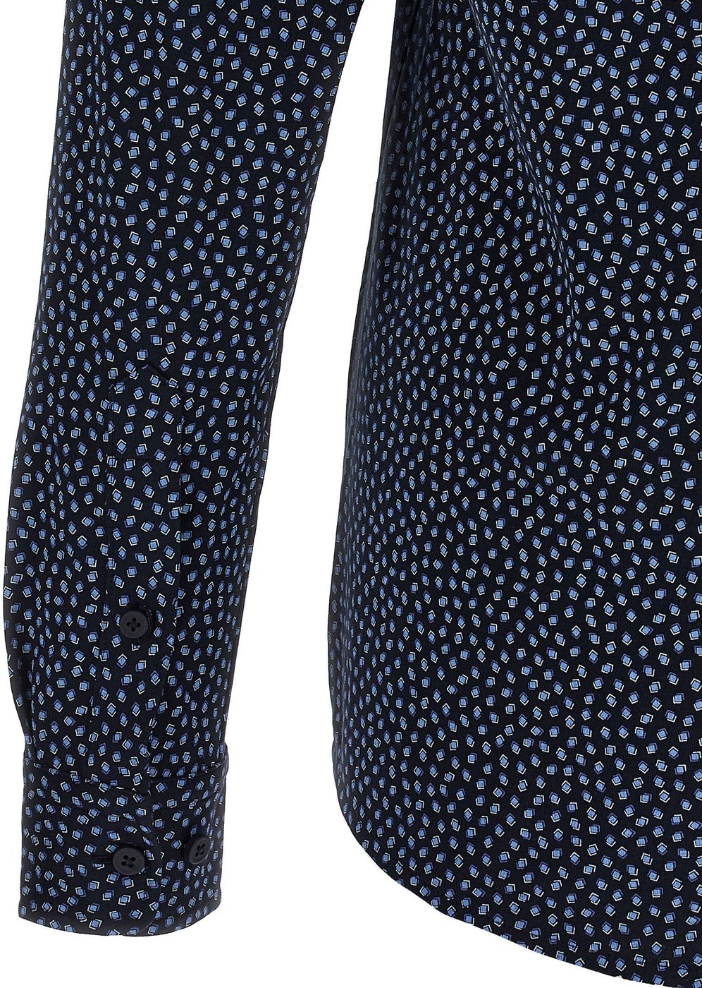 Hugo Boss Blue Cotton Blouse