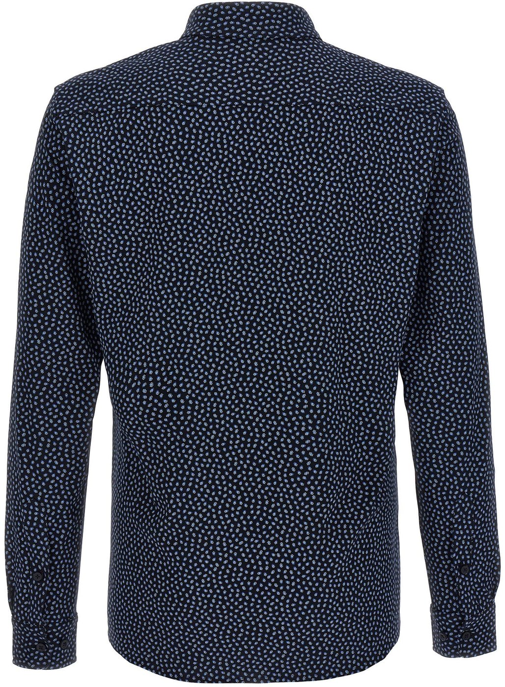 Hugo Boss Blue Cotton Blouse