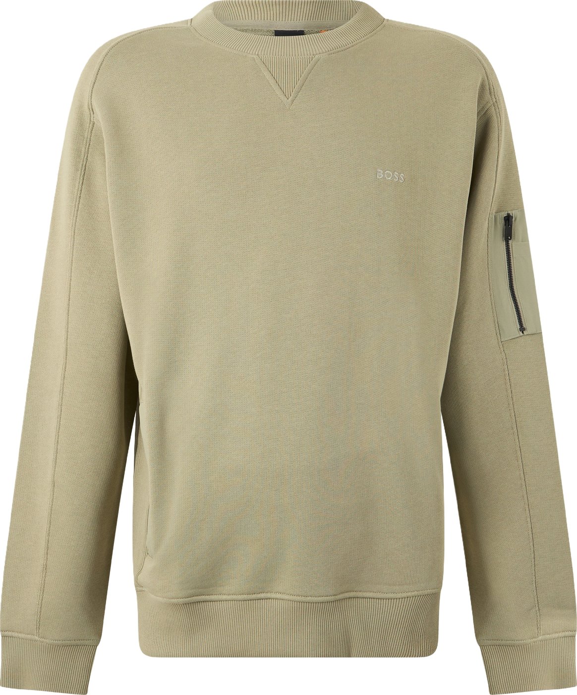 Crew neck sweatshirt with logo