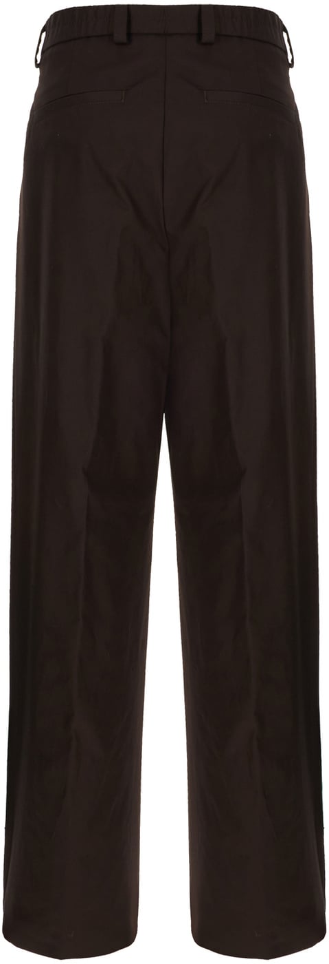 Boss Dark brown cotton pants