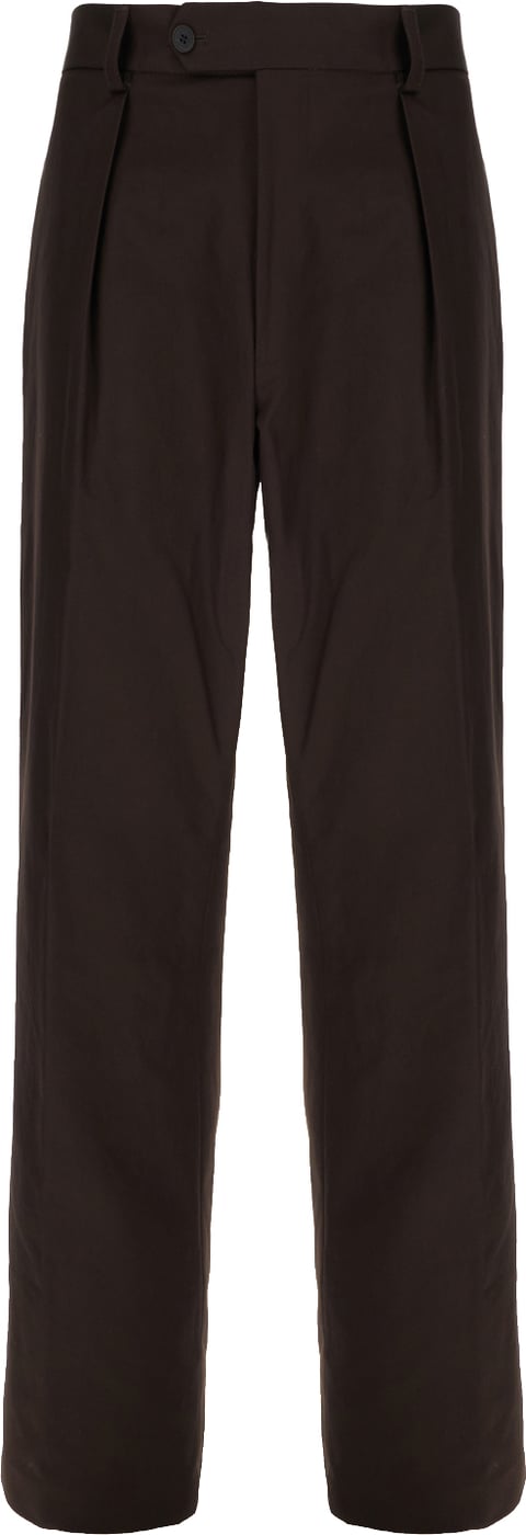 Boss Dark brown cotton pants
