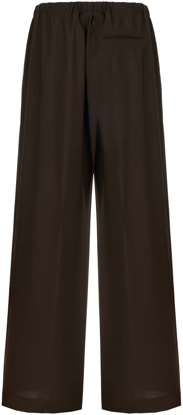 Boss Chocolate wool pants