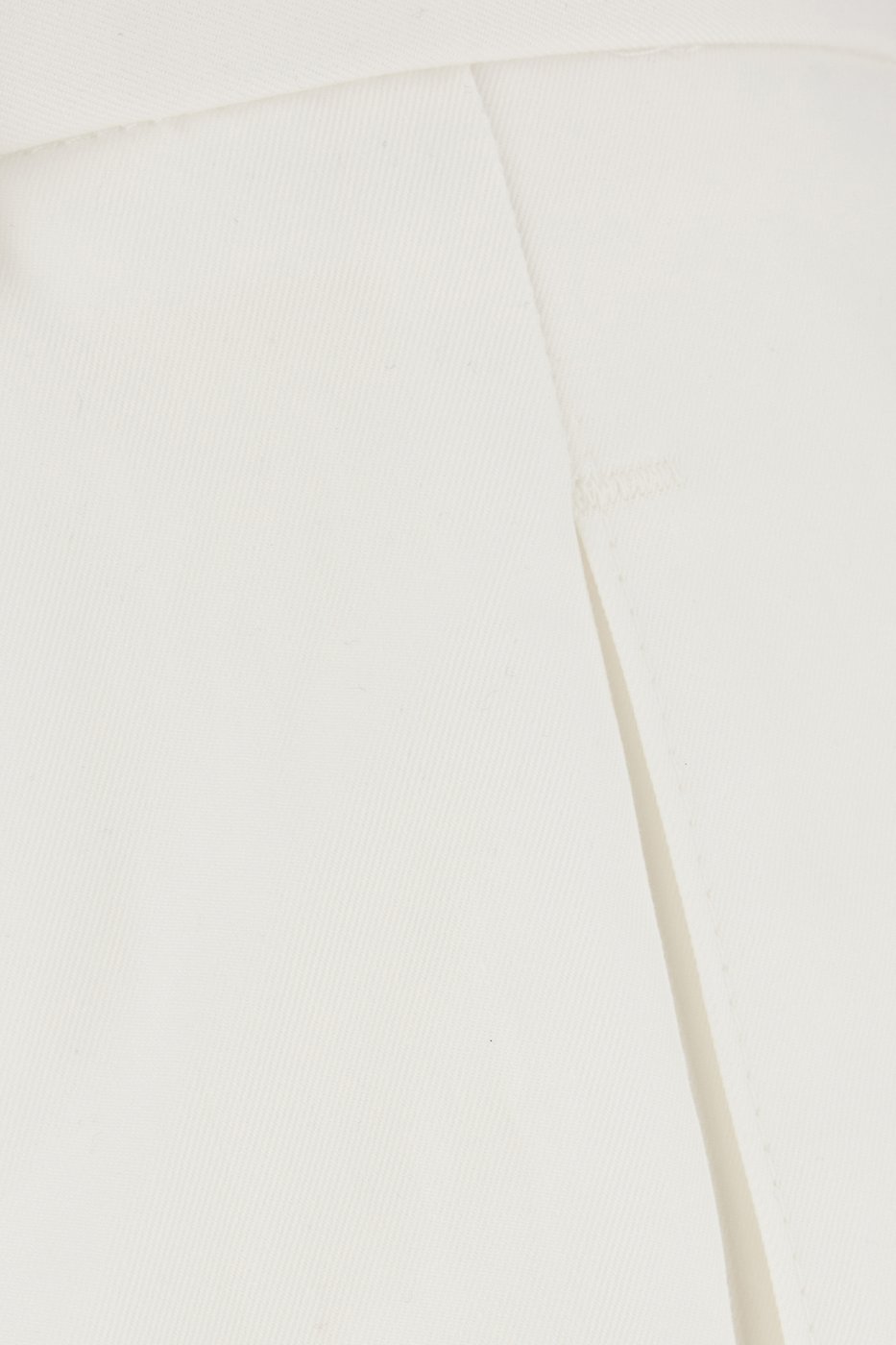 Boss White cotton bermuda shorts
