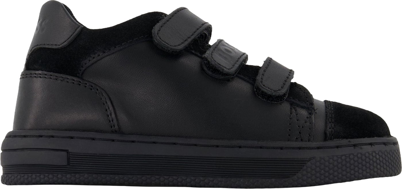 Boss Kinder Jongens Sneakers In Zwart
