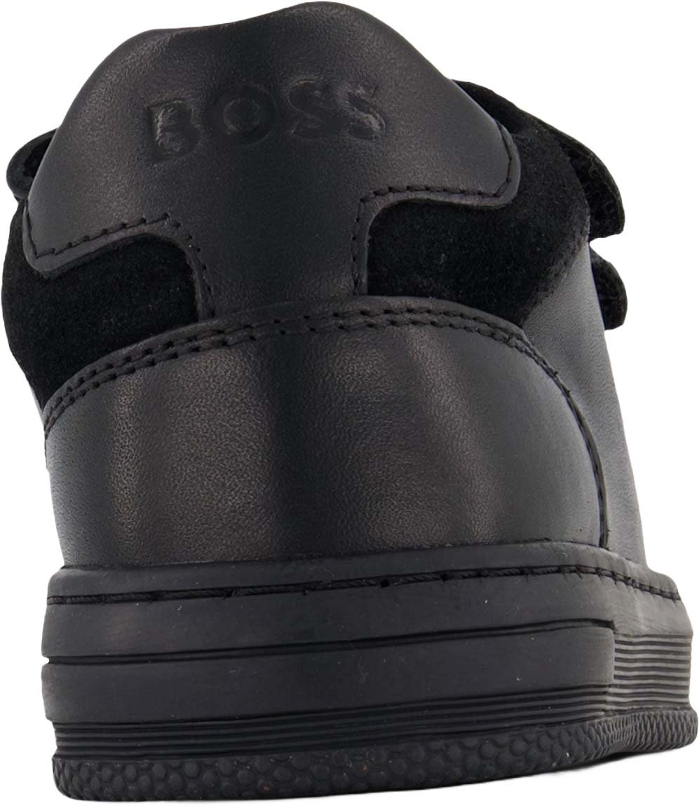 Boss Kinder Jongens Sneakers In Zwart
