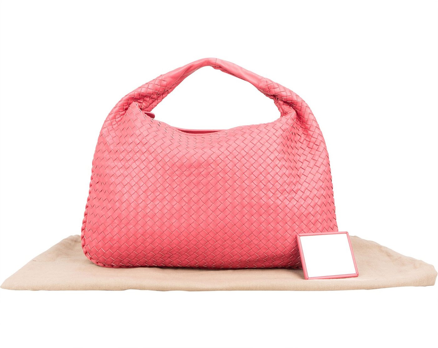 Bottega Veneta Intrecciato Leather Belly Shoulder Bag