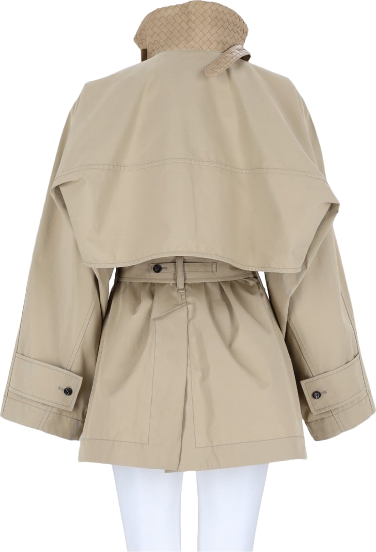 Trench Corto in Cotone
