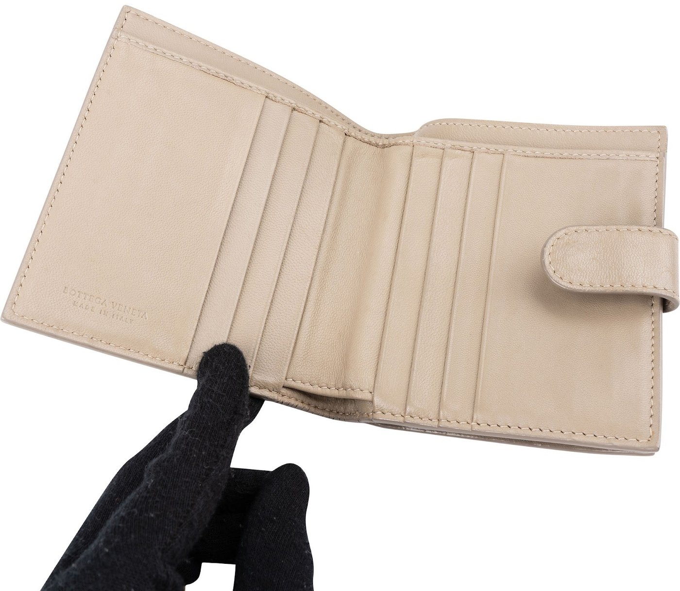 Bottega Veneta Intrecciato Bifold Clip Wallet