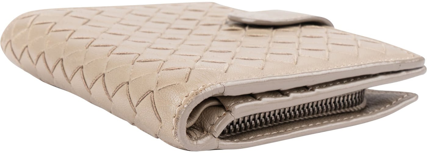 Bottega Veneta Intrecciato Bifold Clip Wallet
