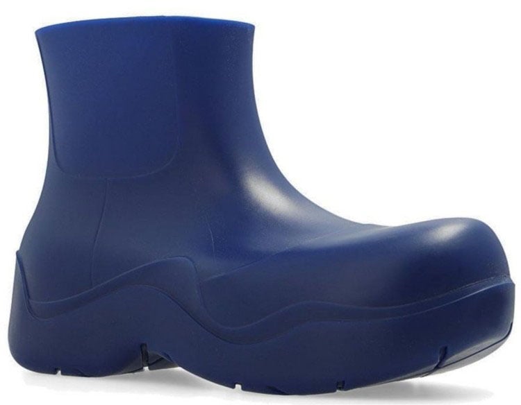 One-Piece Rubber Boots With 3 Cm Sole
