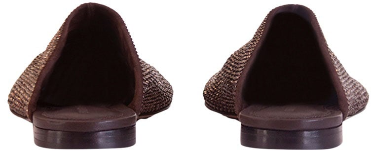 Rhinestone-Embellished Bottega Veneta Slippers