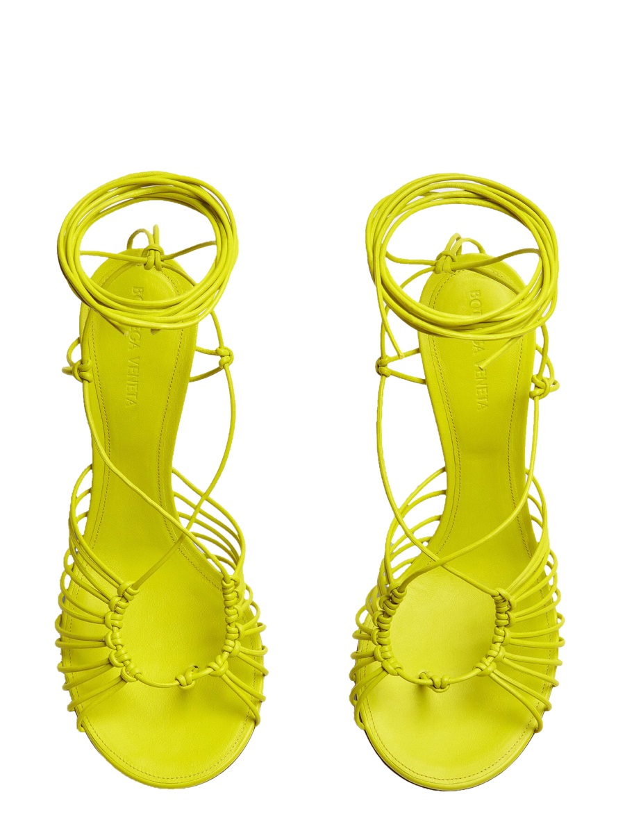 Refined High Heel Leather Sandal with Minimalist Design