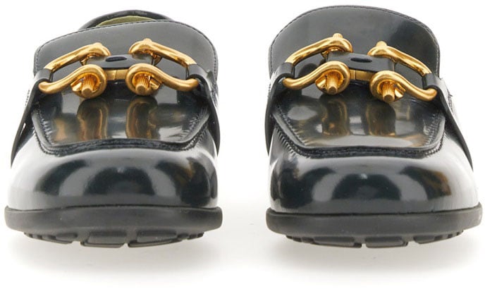 Inkwell Moccasin with Rubber Sole and Minimalistic Design