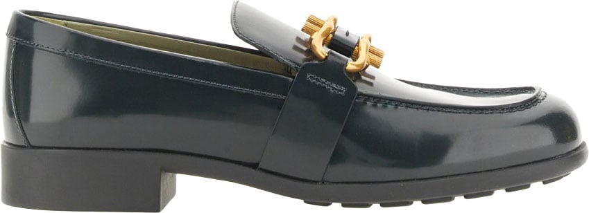 Inkwell Moccasin with Rubber Sole and Minimalistic Design