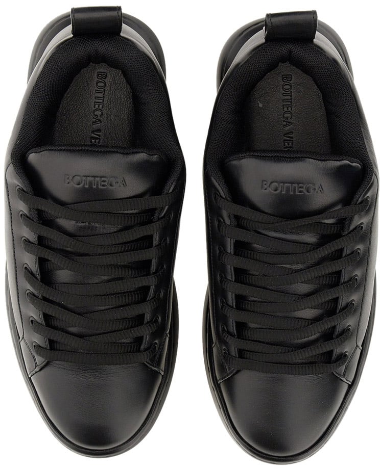 Leather Sneaker Pillow with Durable Rubber Sole