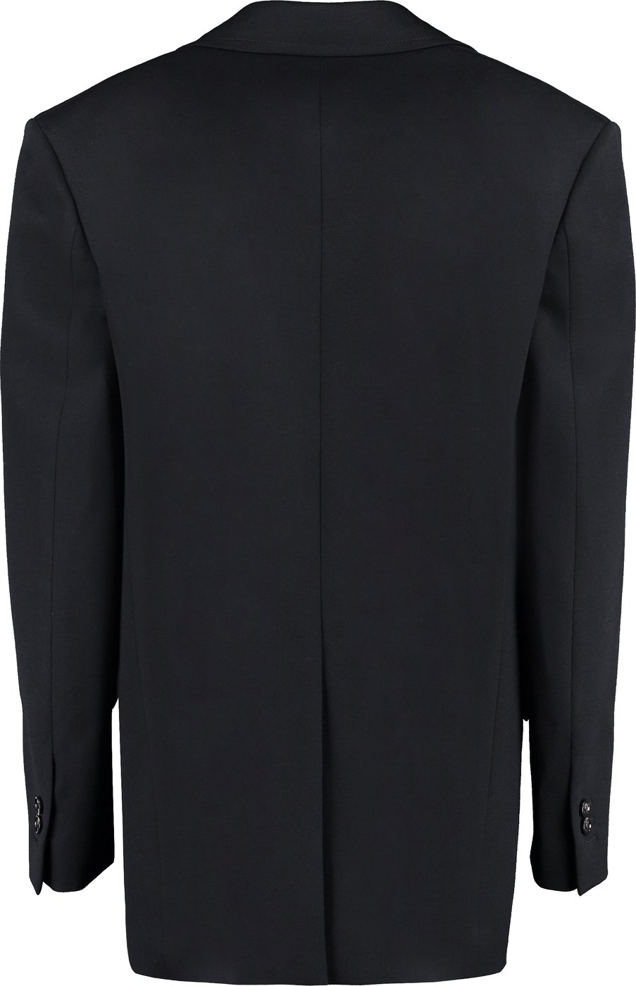 Double-breasted wool blazer