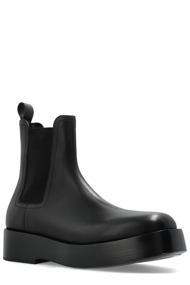 Brown Calf Leather Chelsea Boot Torino