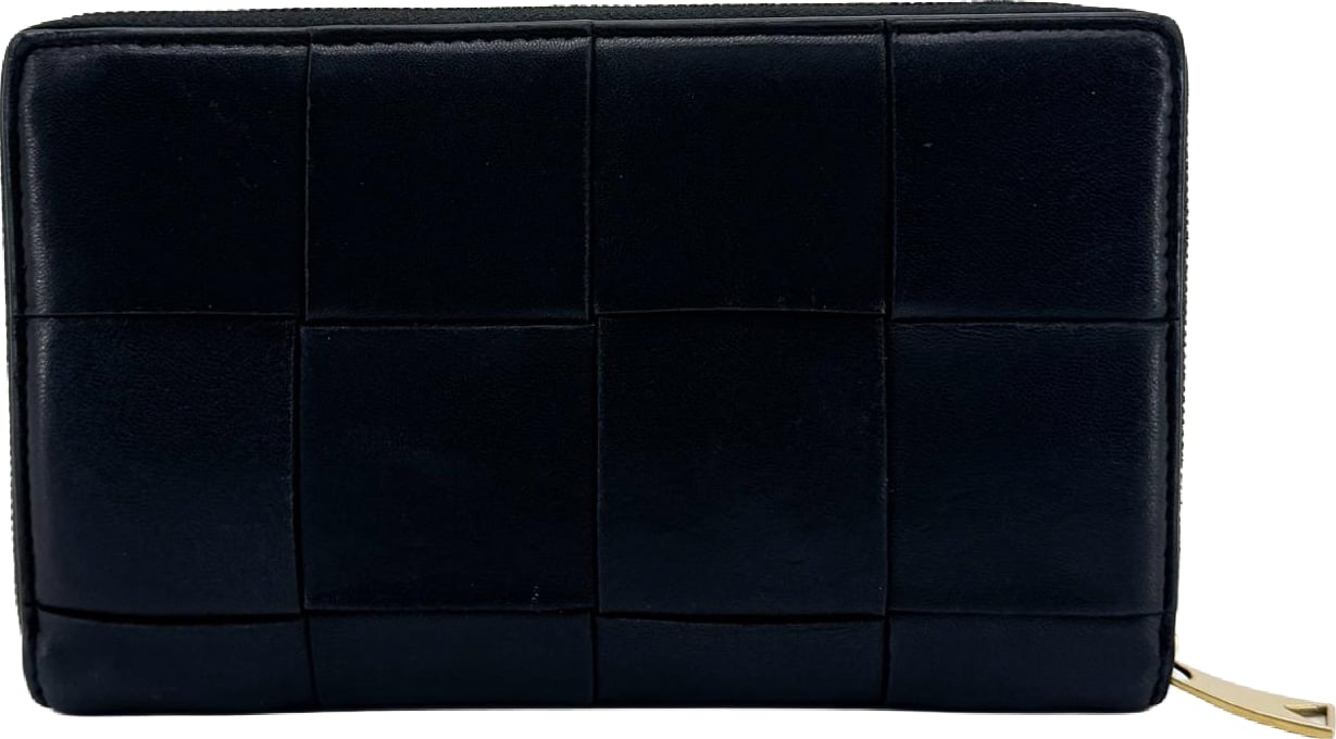 Bottega Veneta Zip Around Intrecciato Nappa Long