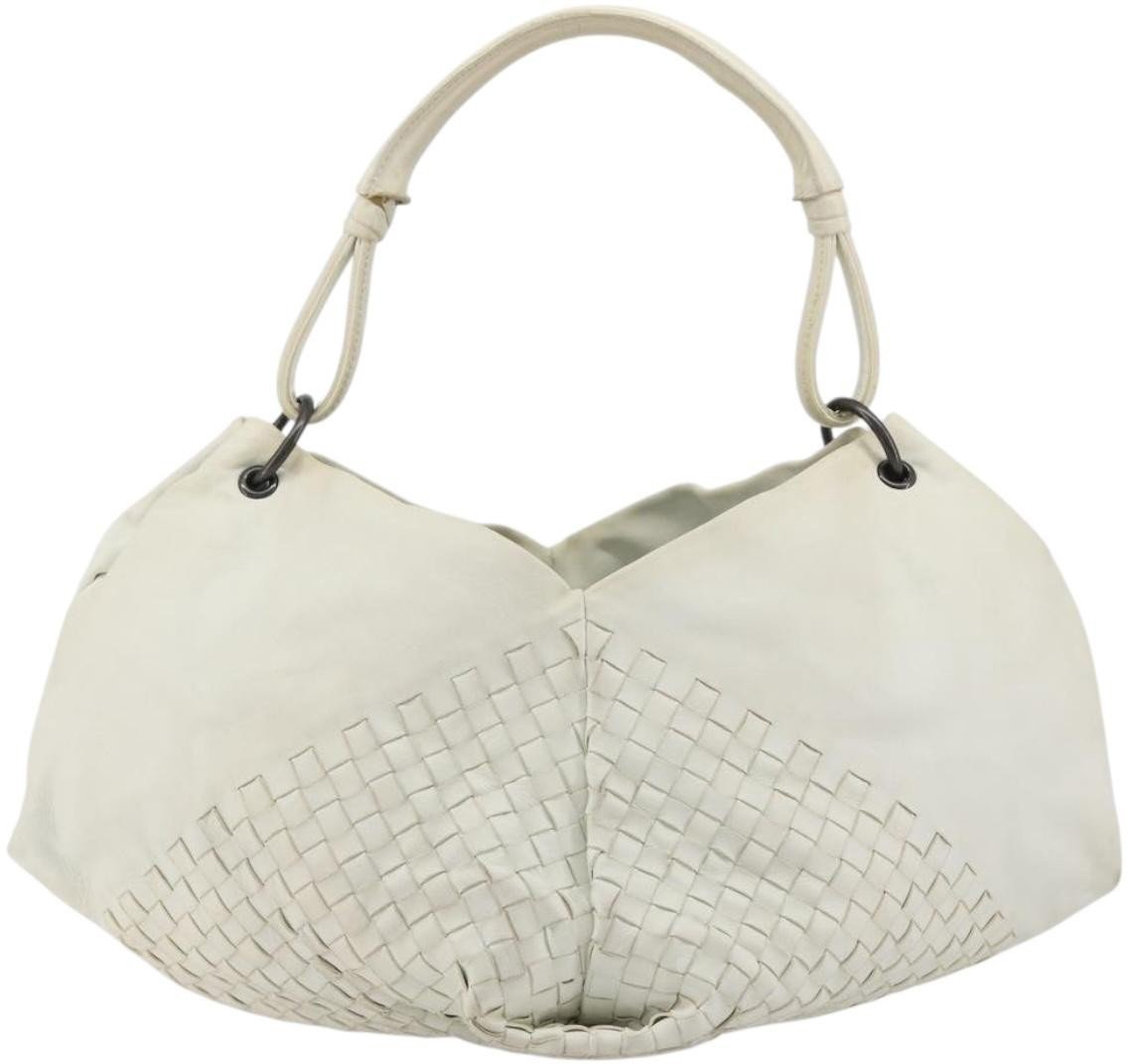Bottega Veneta 76 Shoulder Intrecciato Goatskin Medium