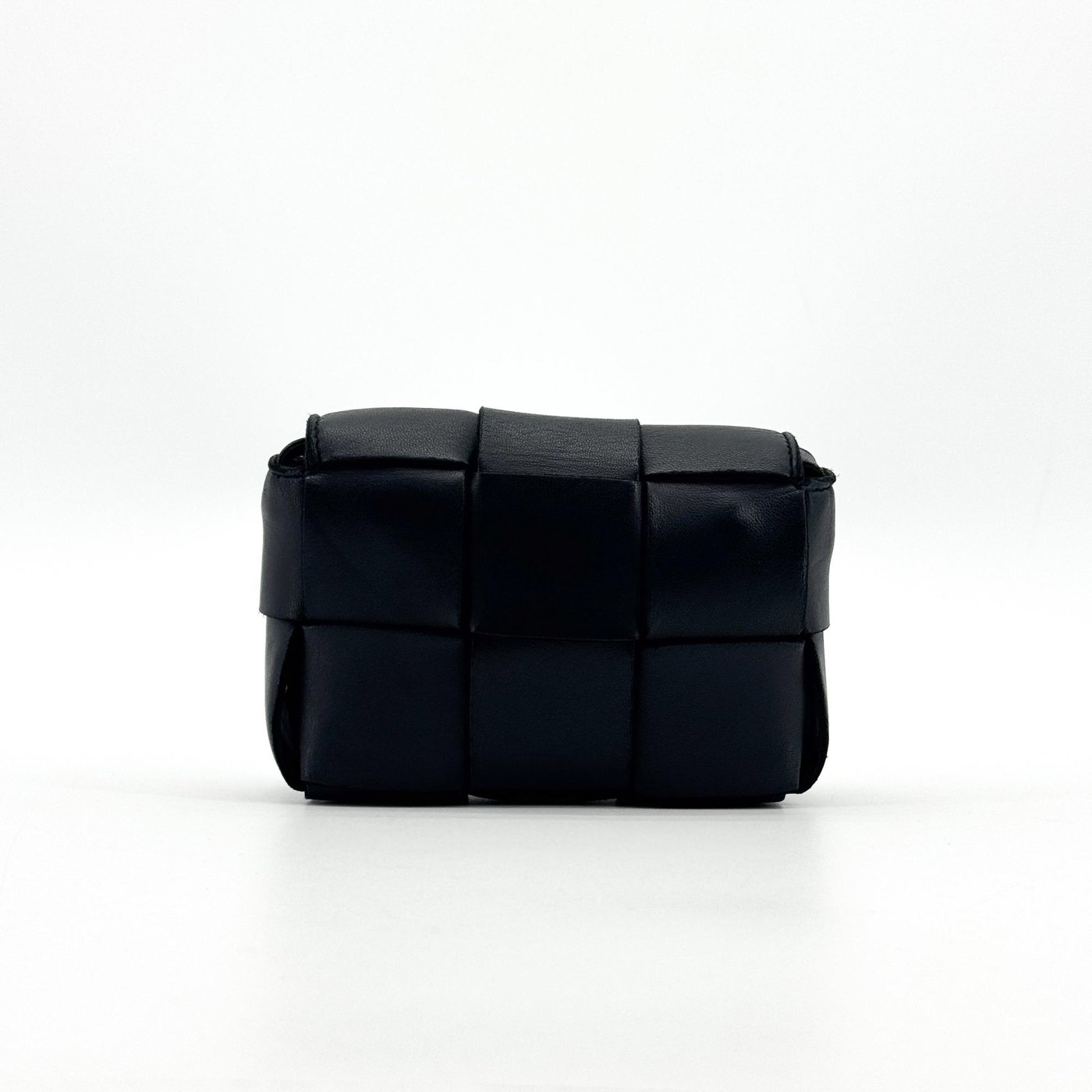 Bottega Veneta Candy Cassette Maxi Intrecciato Leather Mini
