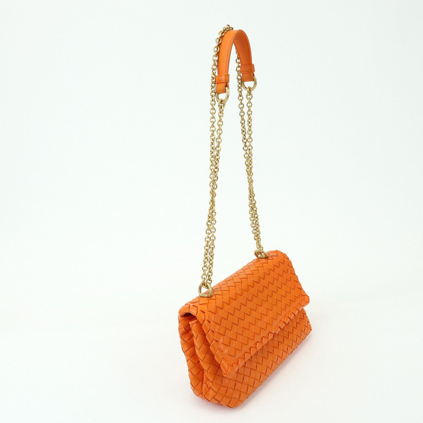 Bottega Veneta Olimpia Intrecciato Nappa Medium