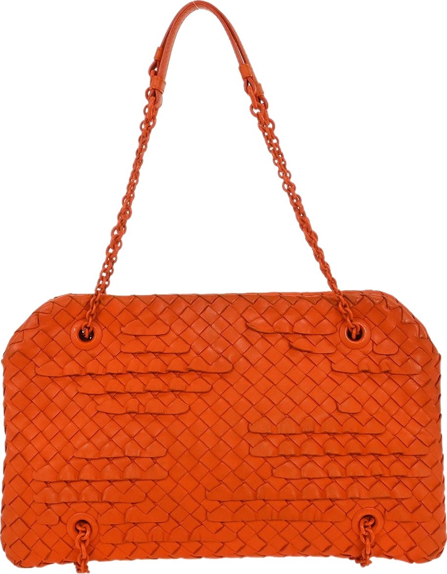 Bottega Veneta 76 Shoulder Intrecciato Goatskin Medium