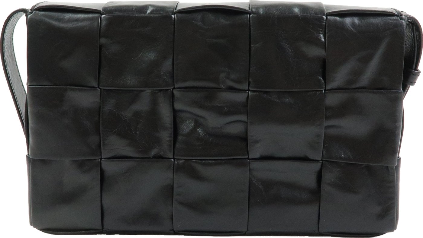 Bottega Veneta Cassette Maxi Intrecciato Leather Small