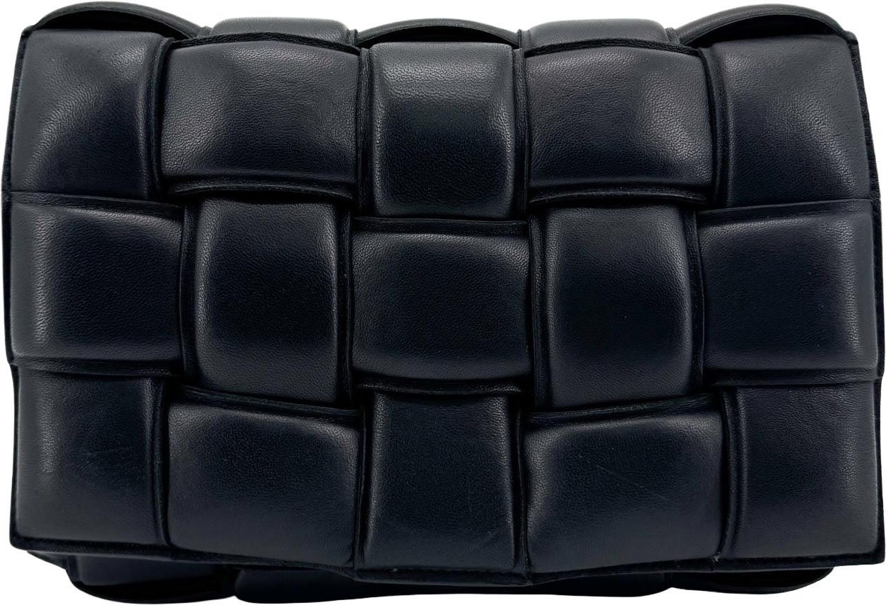 Bottega Veneta Cassette Padded Maxi Intrecciato Leather Small