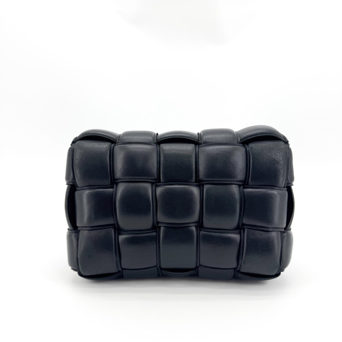 Bottega Veneta Cassette Padded Maxi Intrecciato Leather Small