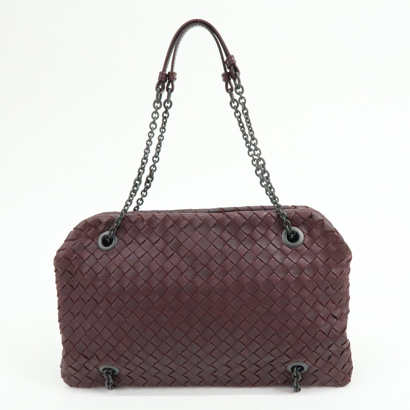 Bottega Veneta Double Chain Intrecciato Nappa Large