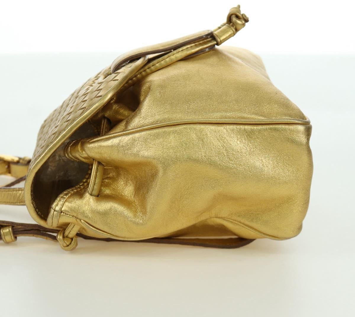 Bottega Veneta Backpack Leather with Intrecciato Large