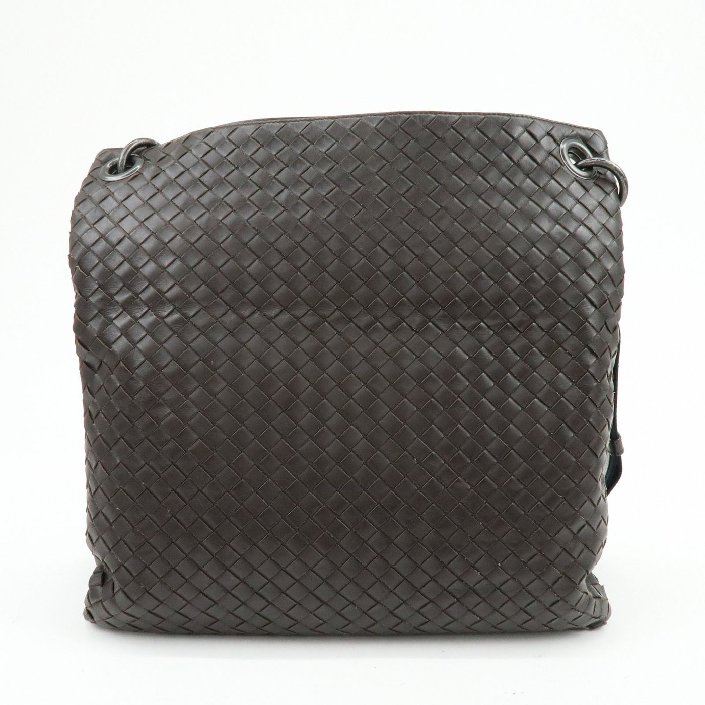 Bottega Veneta Flat Messenger Intrecciato Nappa Large